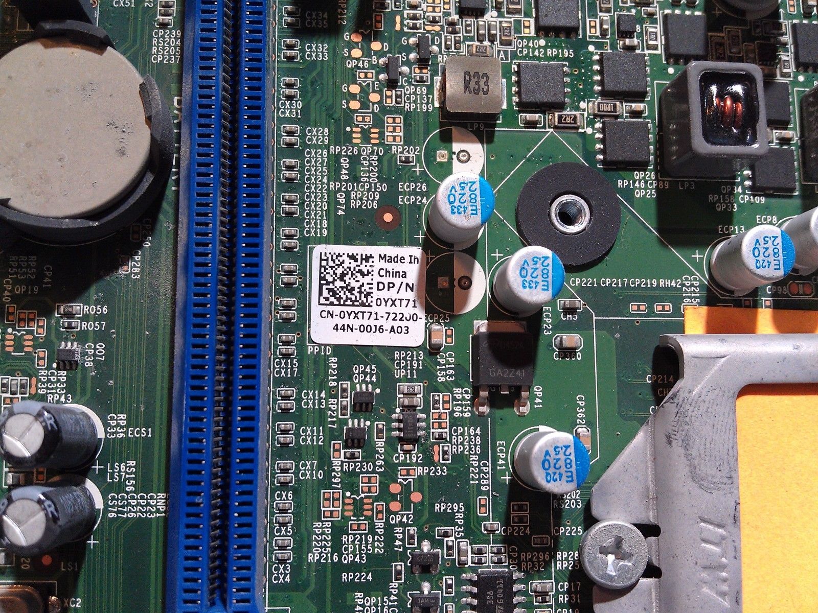 Dell YXT71 Optiplex 7010 DT LGA1155 DDR3 Hauptplatine Systemplatine